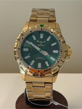 NEW Invicta Men’s Specialty Watch, Gold-tone, 42mm– Model 69034